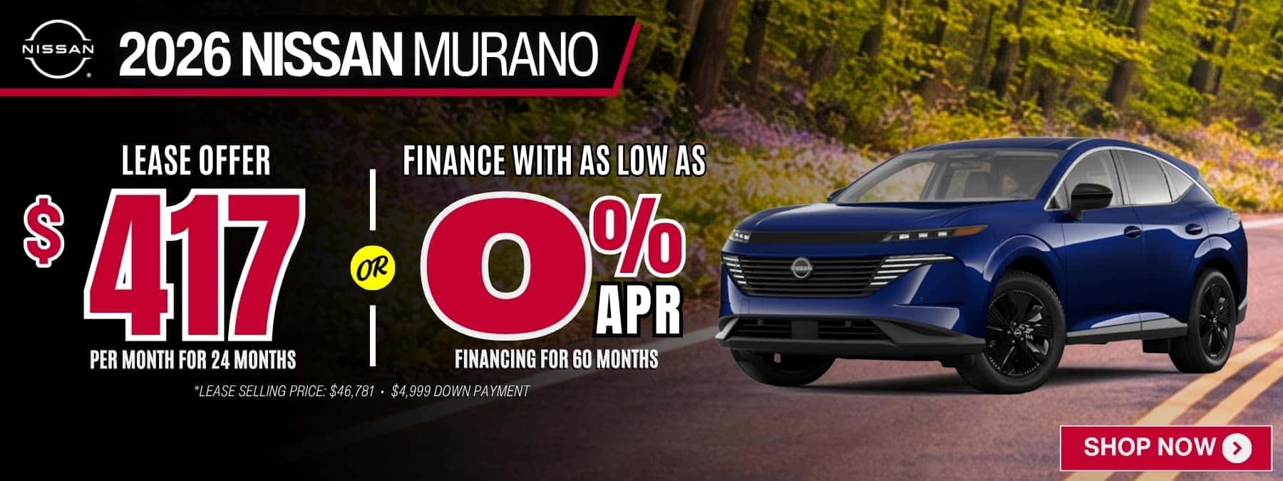 nissan murano offer