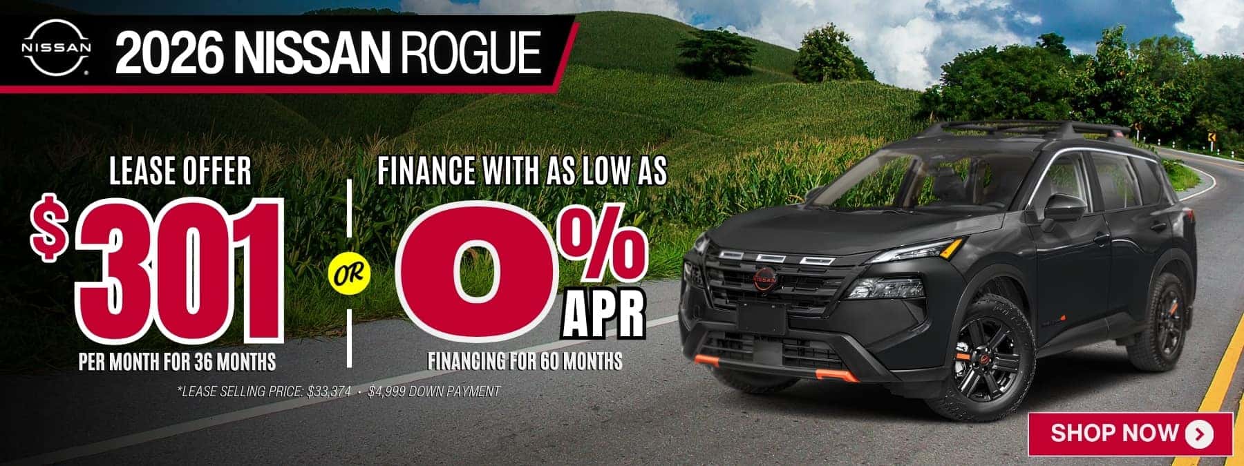 nissan rogue offer