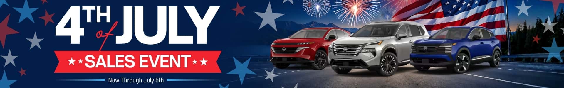 4th of July Sales Event