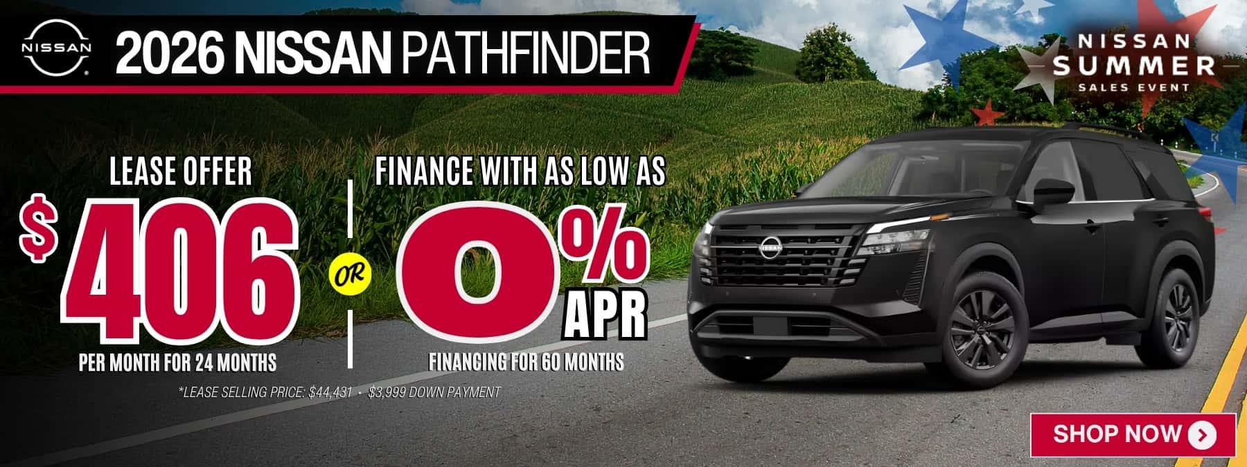 nissan pathfinder lease apr offer july26