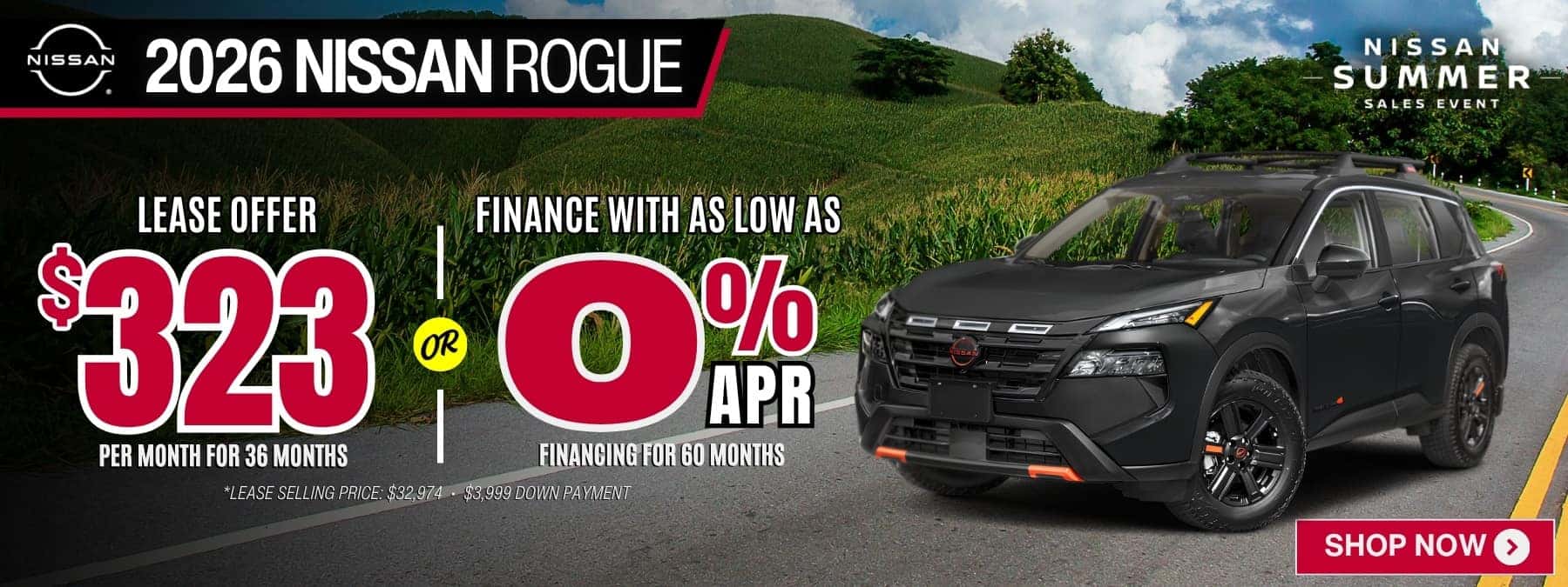nissan rogue lease apr offer july26