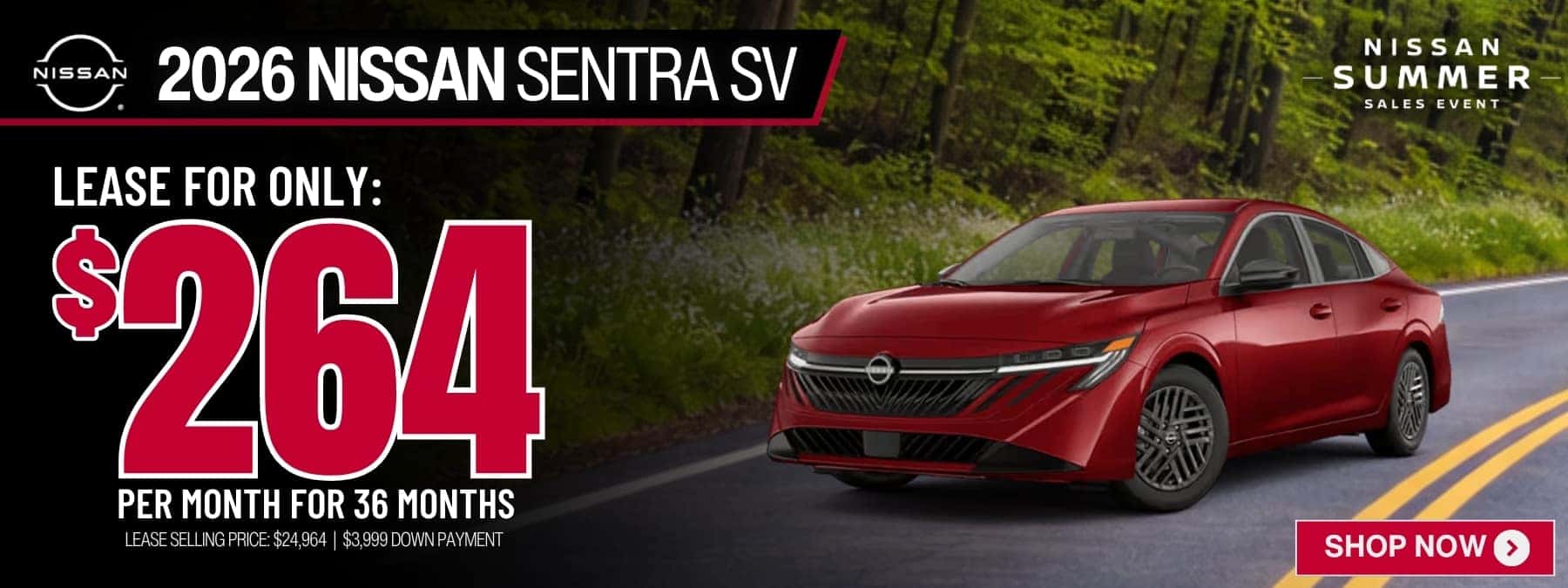 nissan sentra lease offer july26