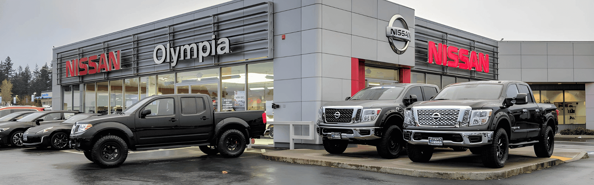 olympia nissan store front 