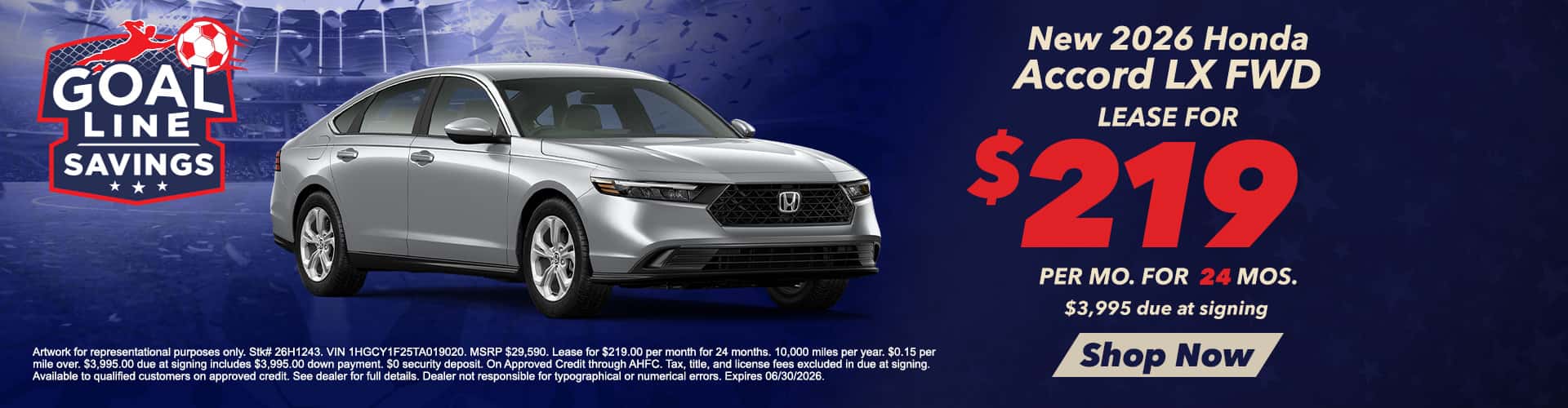 Accord Lease Offer
