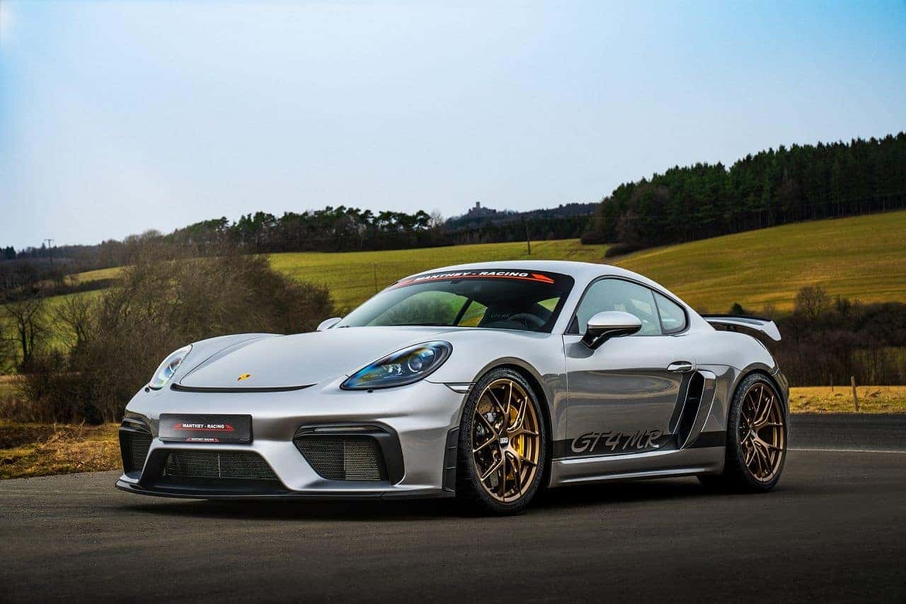 718 Cayman GT4 MR Performance Kit - Side Profile
