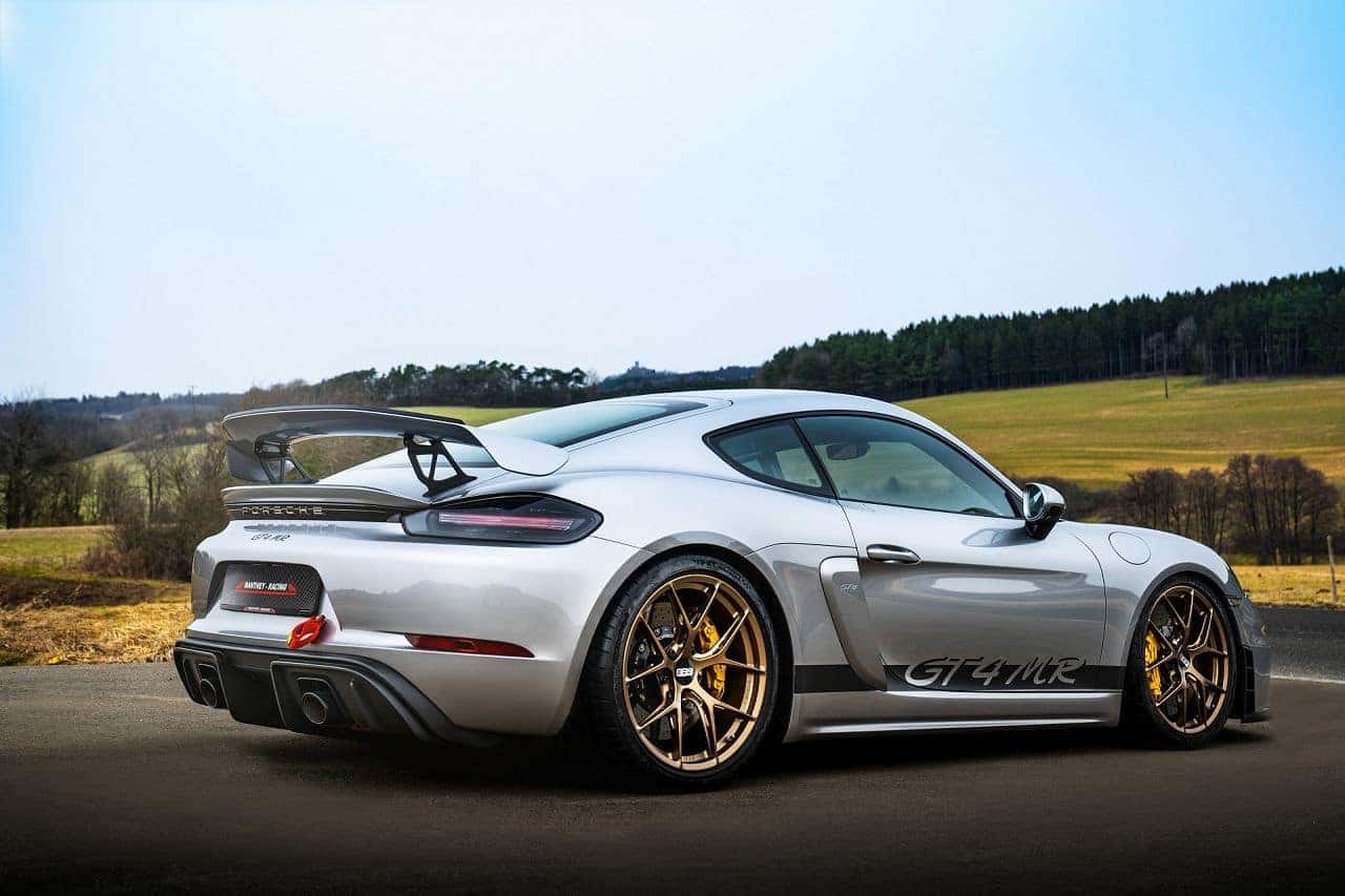 718 Cayman GT4 MR Performance Kit - Side Profile