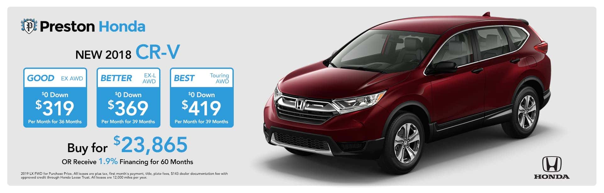 Preston Honda in New Castle, PA New & Used Cars