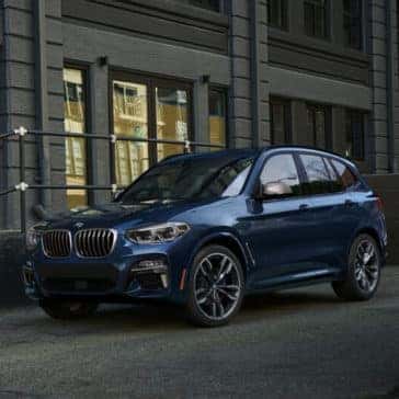 2018 BMW X3 M40i parked