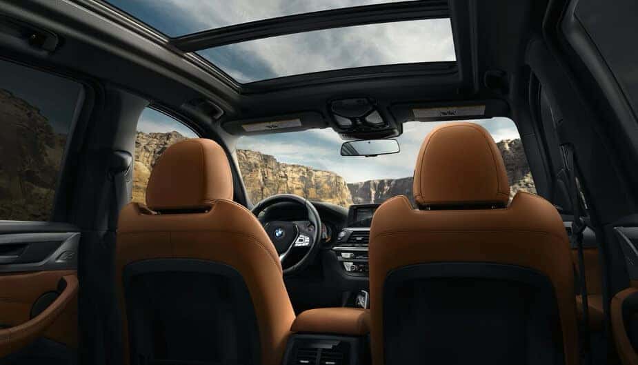 2018 BMW X3 panoramic roof