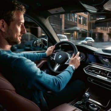 2019 BMW X5 interior driving