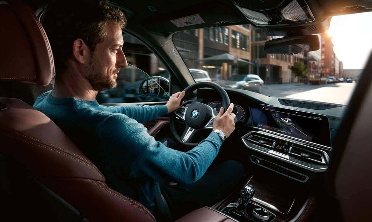 2019 BMW X5 interior driving