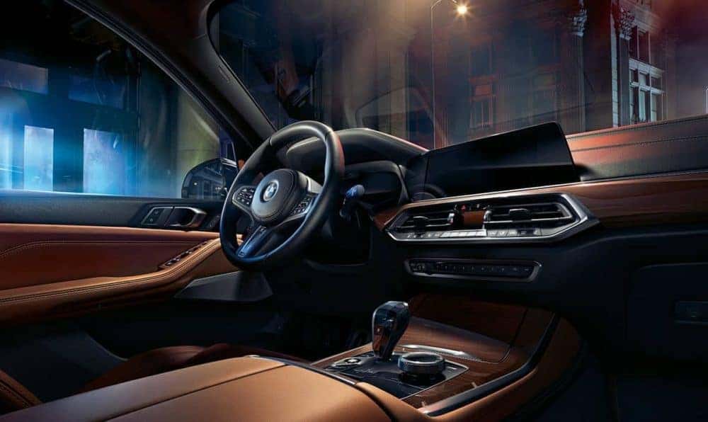 2019 BMW X5 interior steering wheel