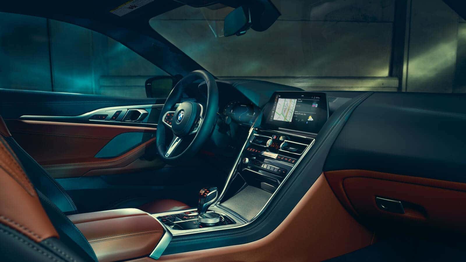 2019 BMW 8 Series front interior