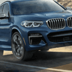 Blue SUV