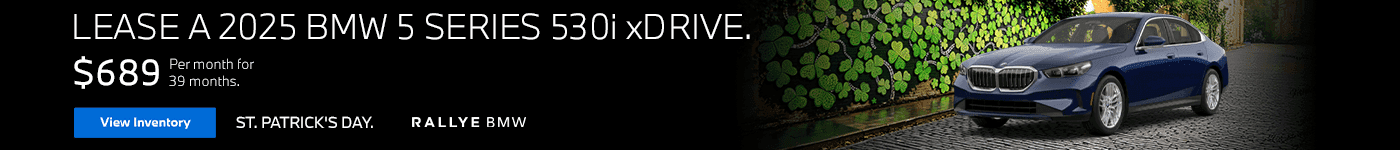 2025 BMW 5 Series 530i xDrive Lease for $689/mo for 39 Months