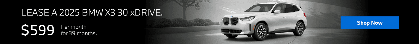 2025 BMW X3 30 xDrive