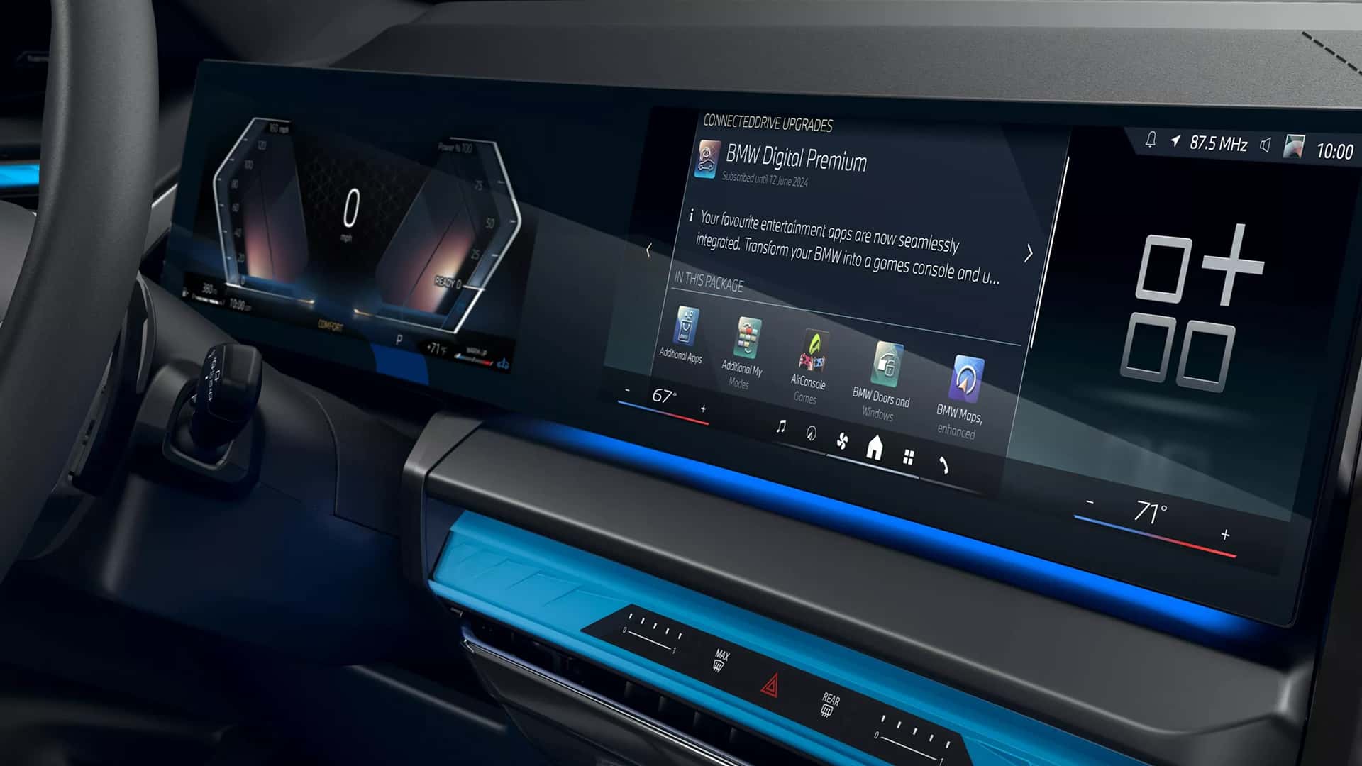 digital dashboard bmw x3