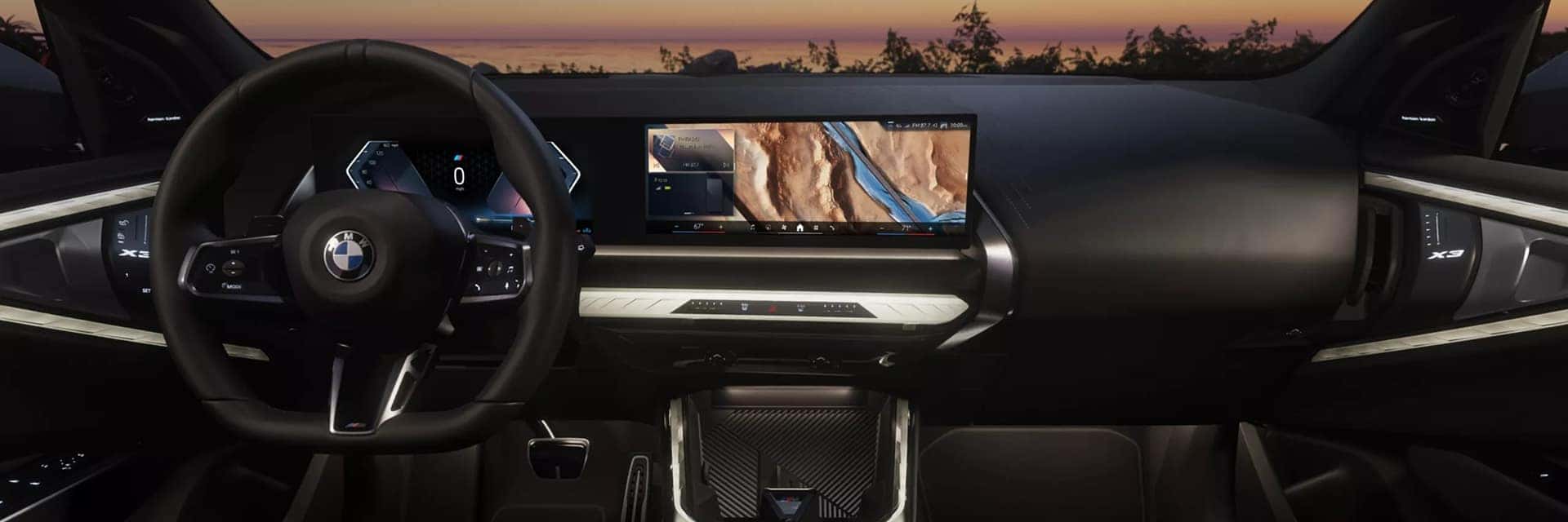 interior of 2025 bmw x3