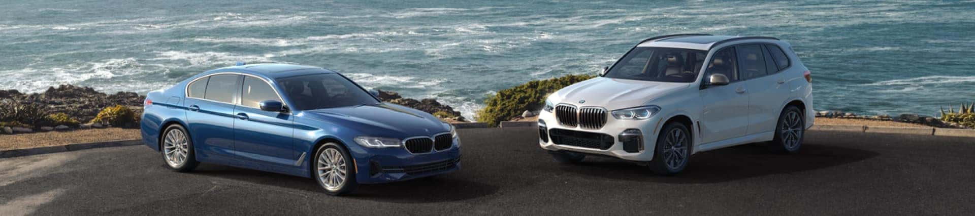 2023 bmw models parked by water