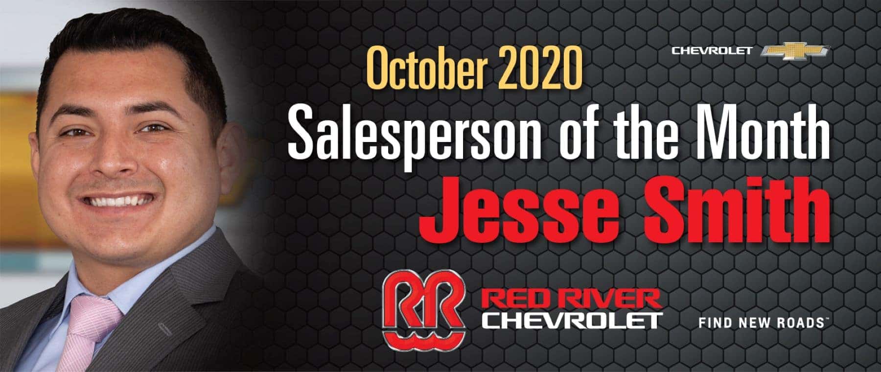 Salesperson of the Month October 2020