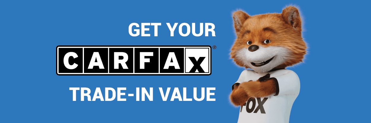 CarFax Vehicle Trade-In banner