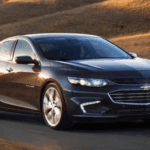 Chevy Malibu Driving on the Road