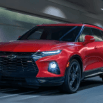 Used Chevy SUV in a tunnel