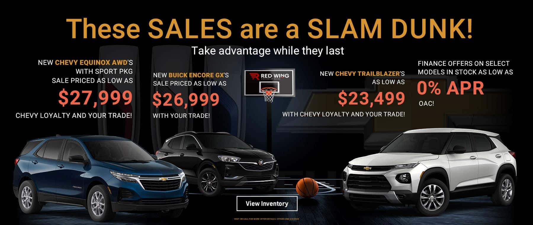 These sales are a slam dunk! Take advantage while they last!