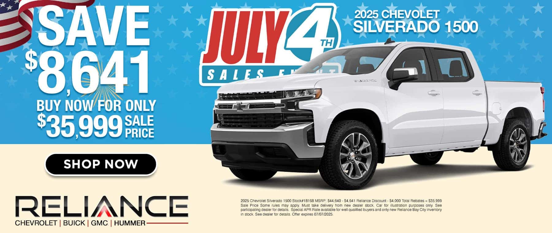 RelianceCBG–July4th2025-WebBanners-Silverado