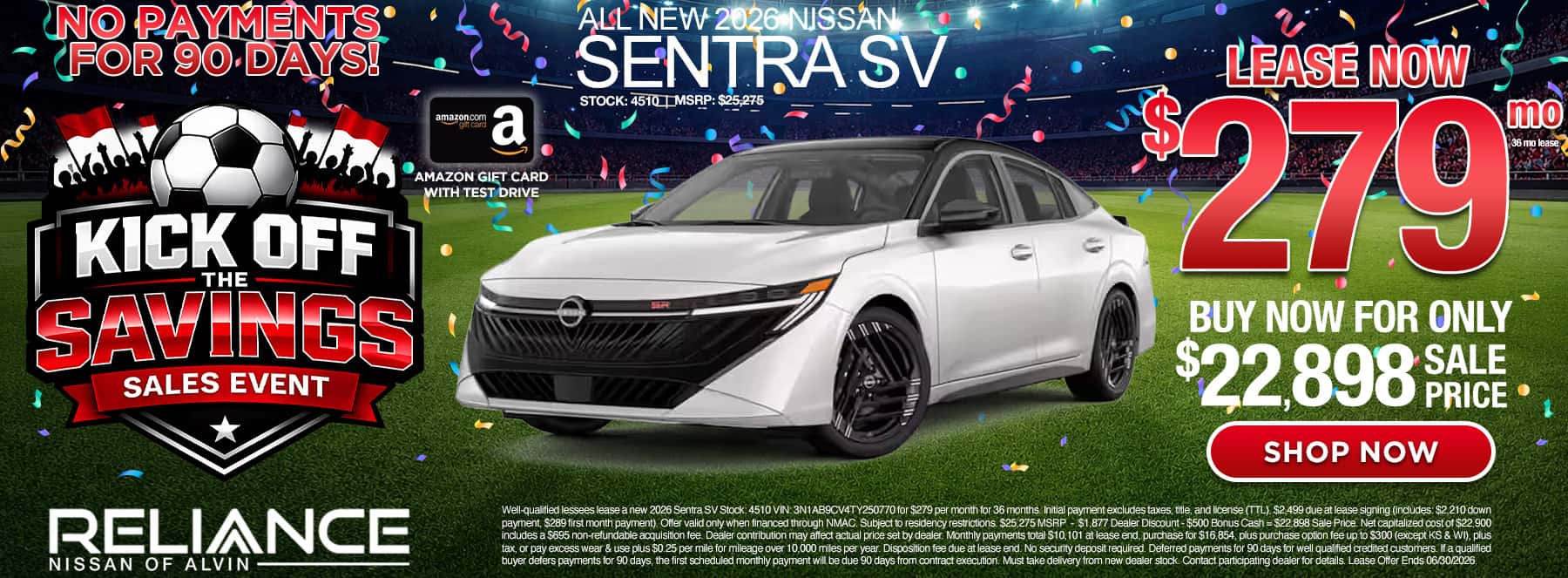 Reliance-Nissan-WebBanners-June2026-Sentra