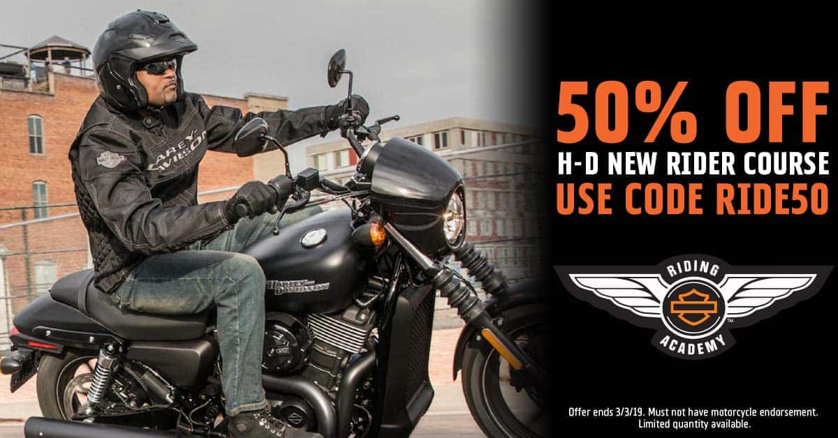 Harley Riding Academy Promo Code 2021