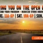 Updated Hours of Operation