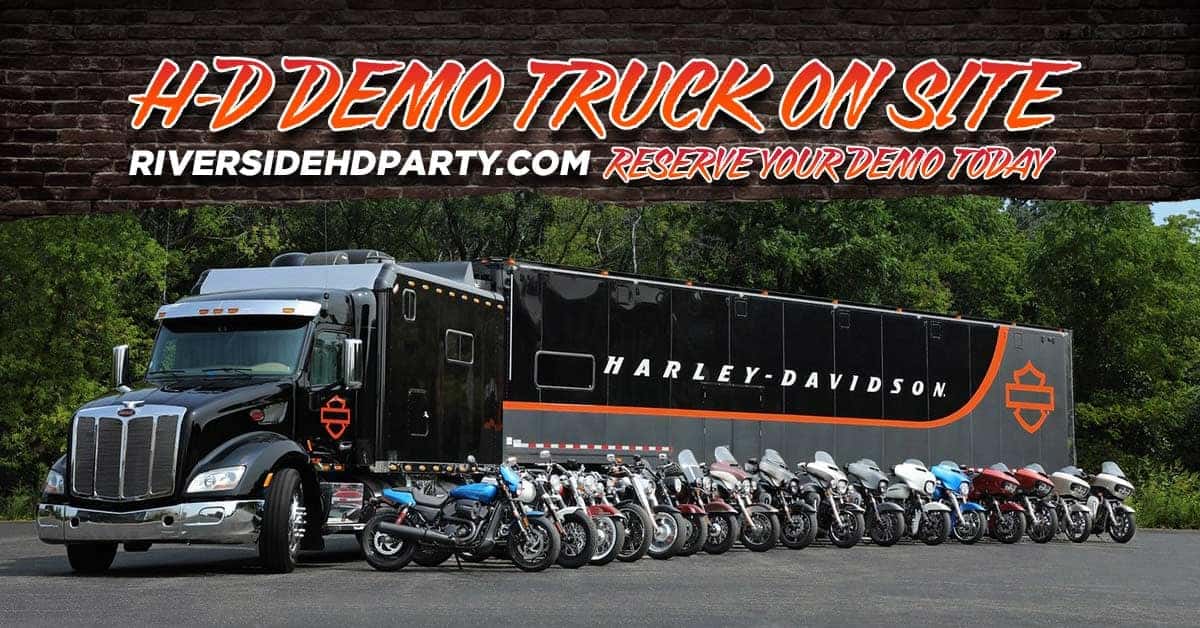 H-D Demo Truck On Site