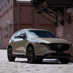 2024 cx-5 parked in urban alleyway