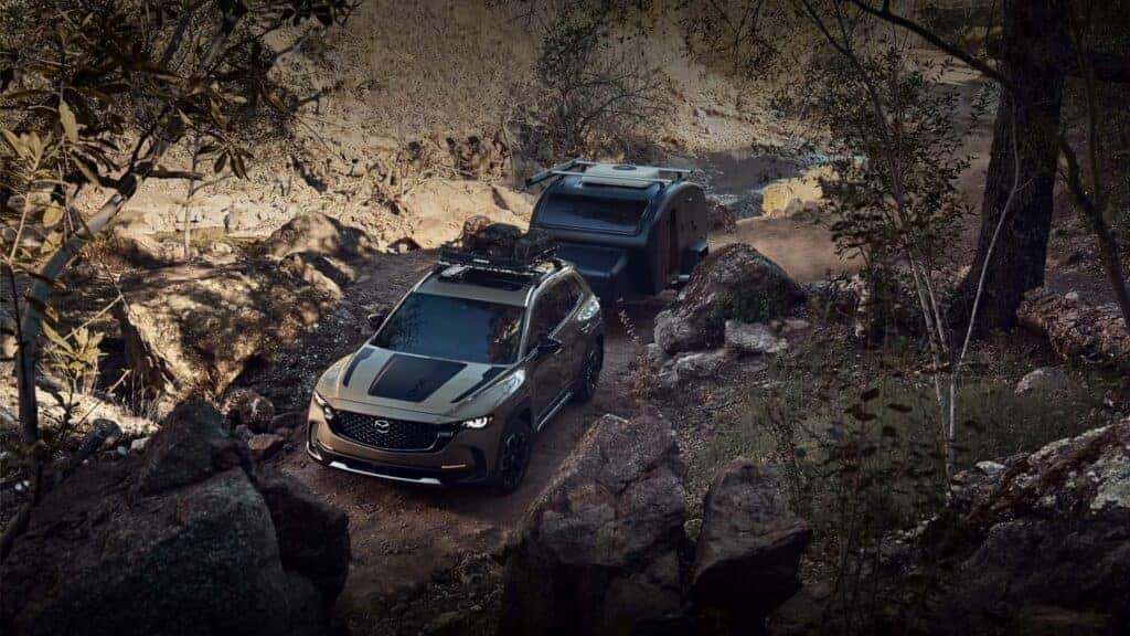 2024 Mazda CX-50 in the trail