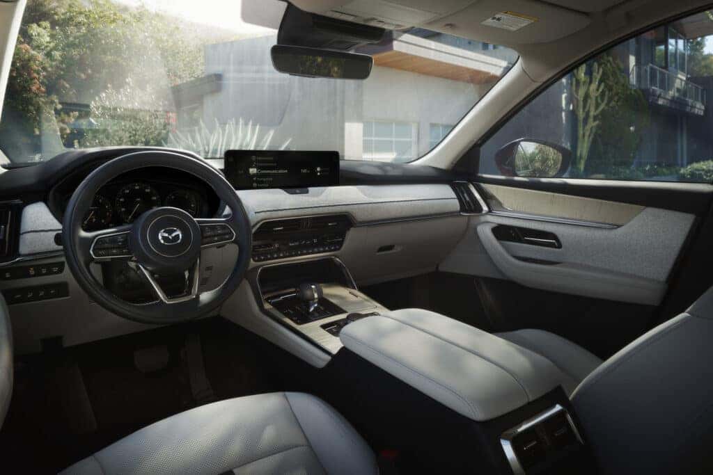 Interior of the 2024 Mazda CX-90