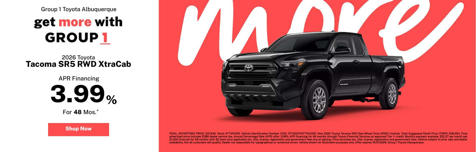 Tacoma SR5