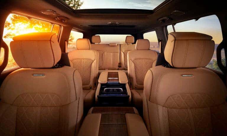 2022 Grand Wagoneer interior seating