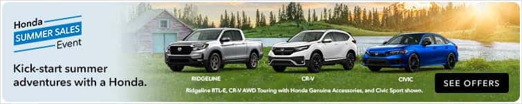 Honda Summer Sales Event