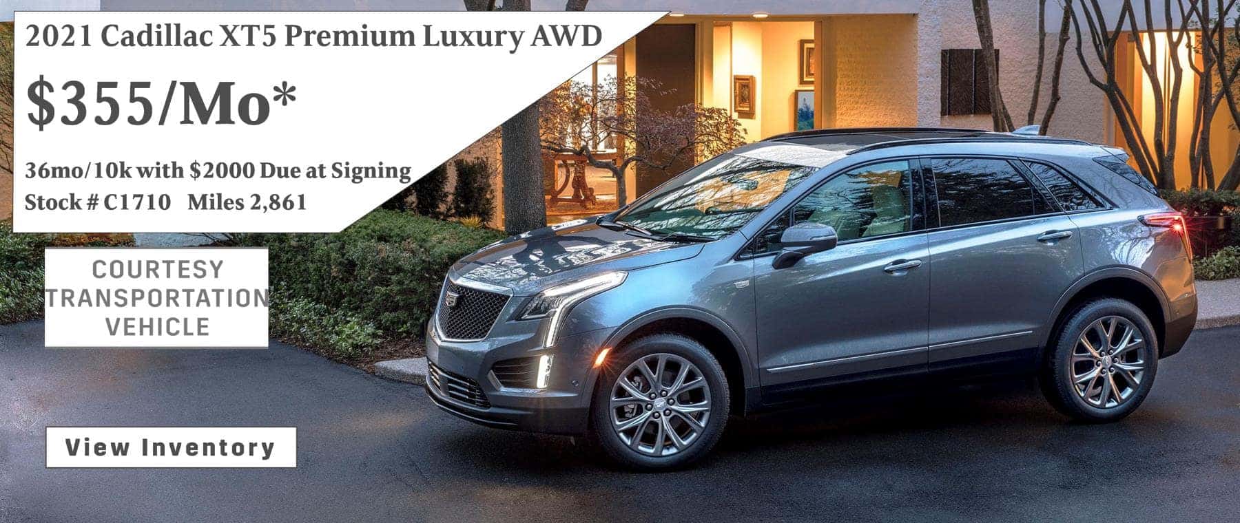 January XT5 Lease Special $355/mo*