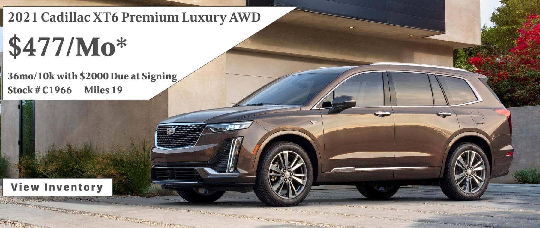 April Cadillac XT6 Lease Special $477/mo*