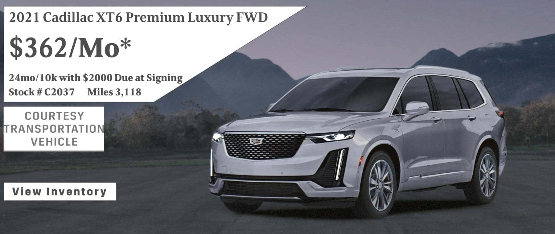 May Cadillac XT6 Lease Special $362/mo*