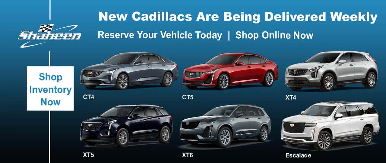 Reserve Your New Cadillac