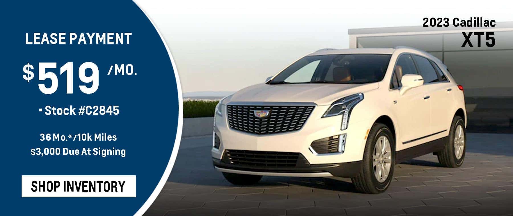 2023 XT5 March Lease $519 per Month