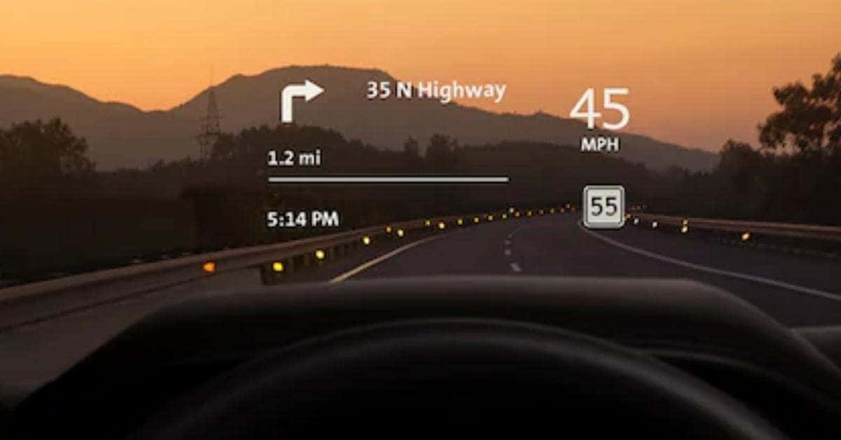2022 Chevrolet Silverado 3500 Head-Up Display