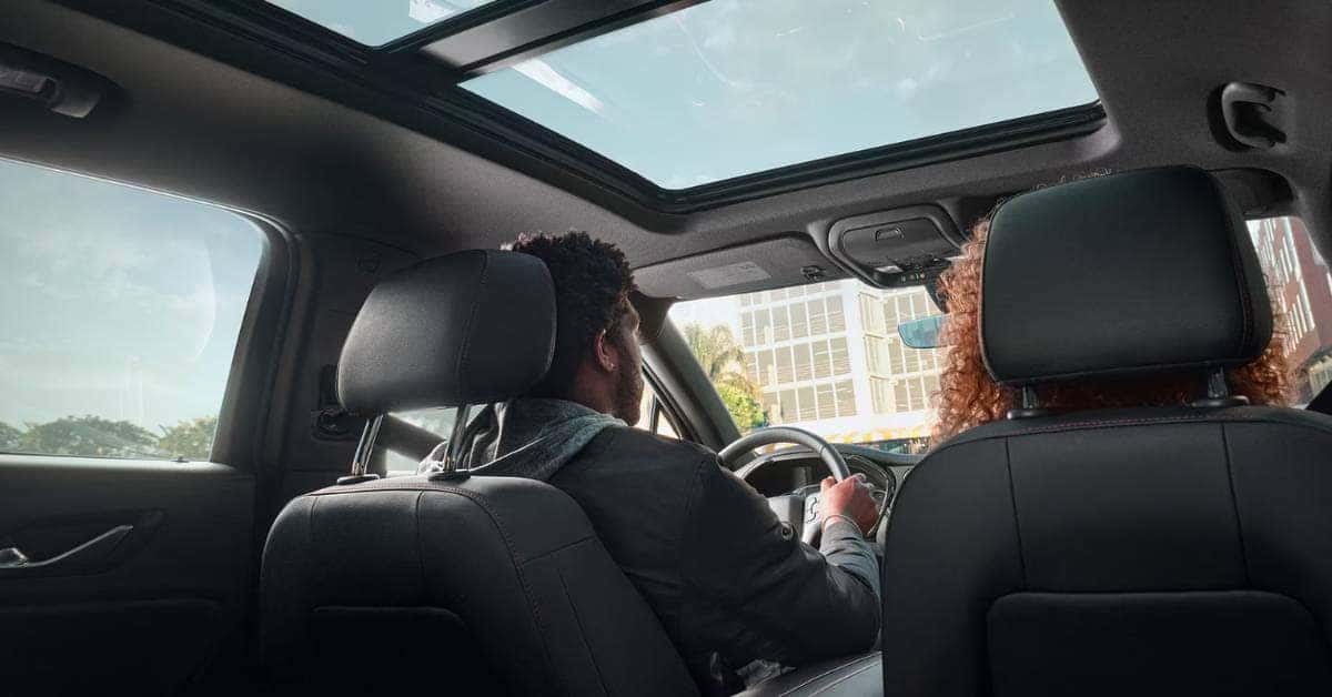 View showing safety and comfort features in the 2025 Chevrolet Blazer | Sierra Blanca Motors