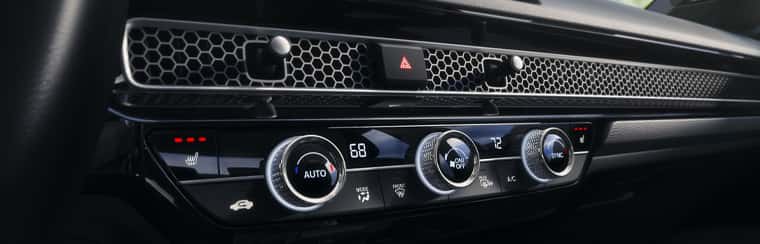 Photo showcasing tech features of the 2026 Honda Civic