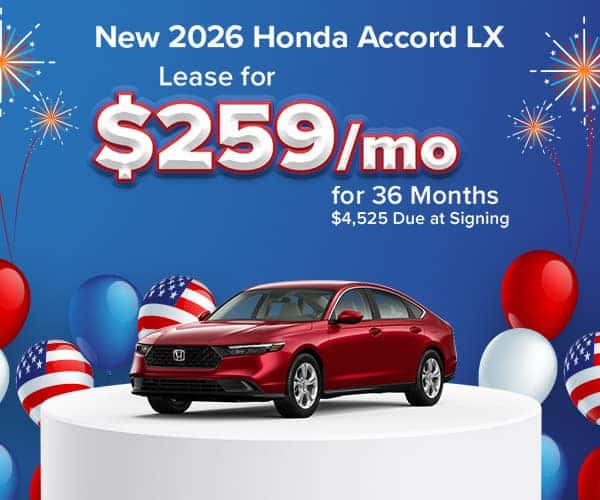 New 2026 Honda Accord LX
