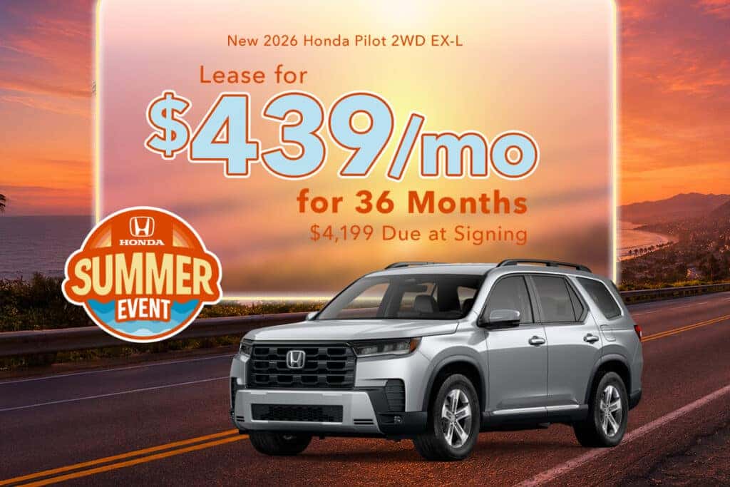 New 2026 Honda Pilot 2WD EX-L