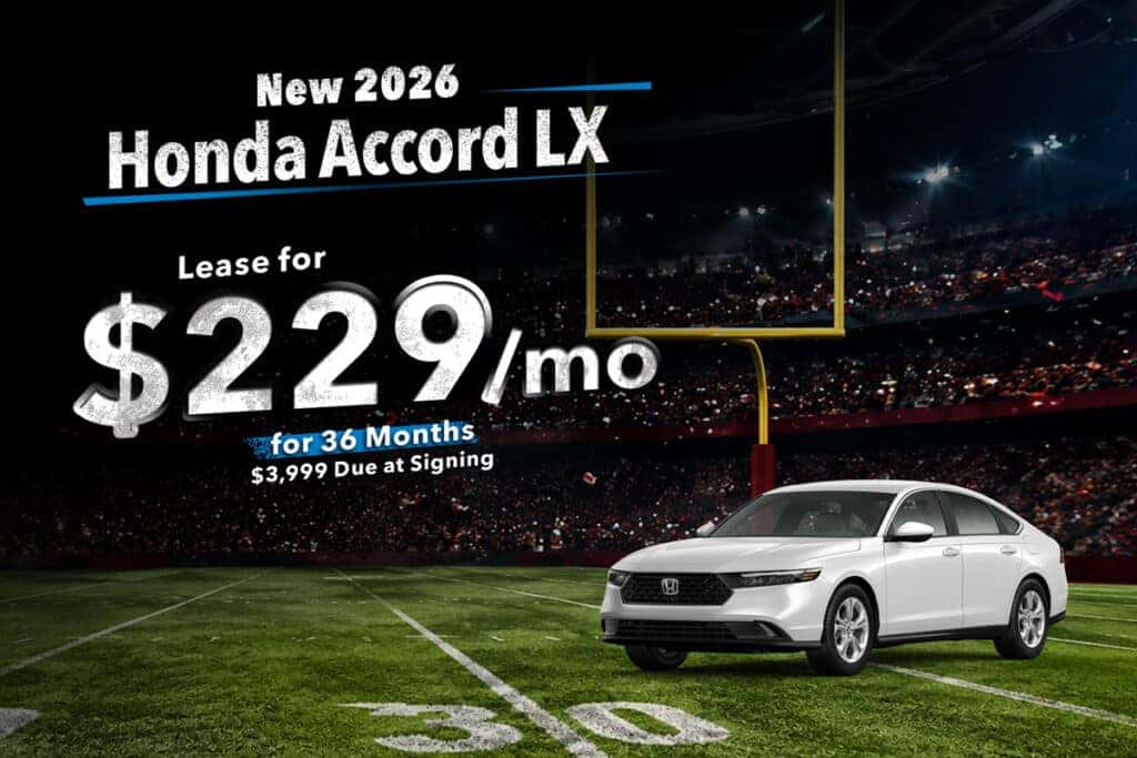 New 2026 Honda Accord LX